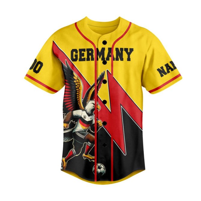 Custom Germany Fan Jersey - Personalized Name & Number Sports Shirt - Image 2