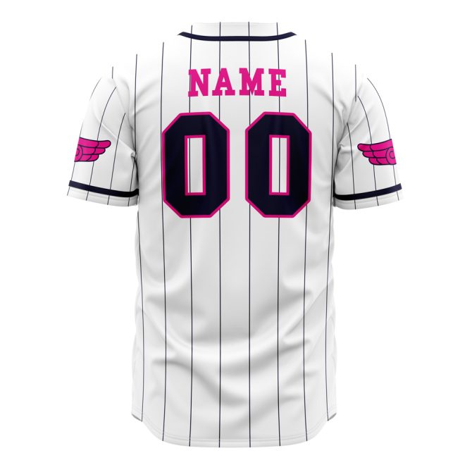 Custom Jojo Golden Wind Baseball Jersey - Personalized Name & Number, Anime Fan Gear - Image 3