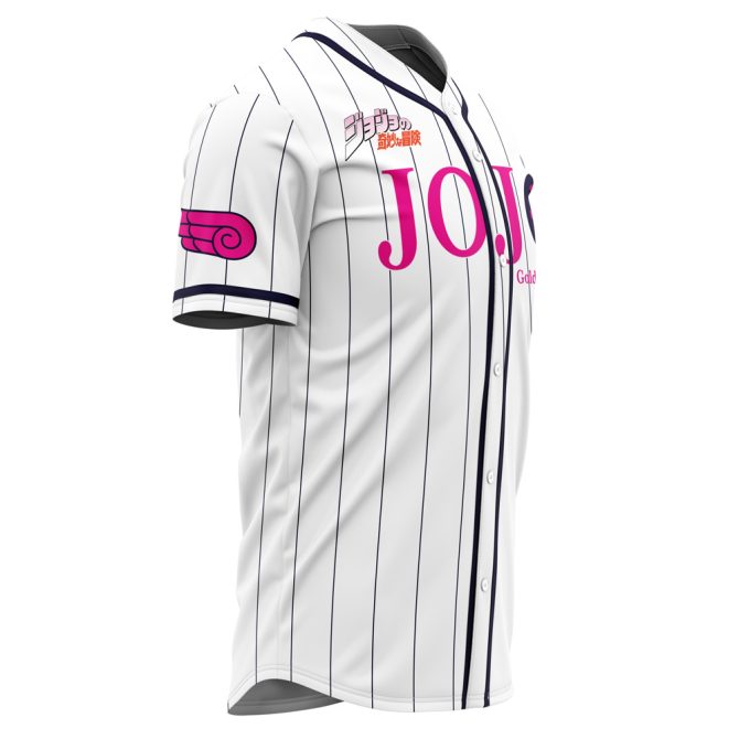 Custom Jojo Golden Wind Baseball Jersey - Personalized Name & Number, Anime Fan Gear - Image 4