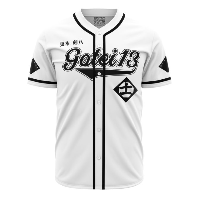 Custom Anime-Inspired Gotei 13 Baseball Jersey – Personalized Name & Number - Image 2