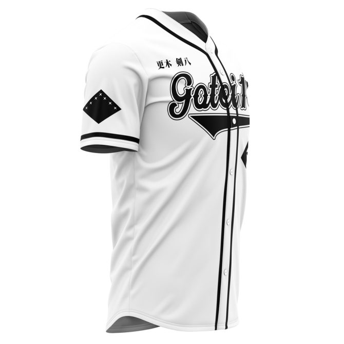 Custom Anime-Inspired Gotei 13 Baseball Jersey – Personalized Name & Number - Image 4