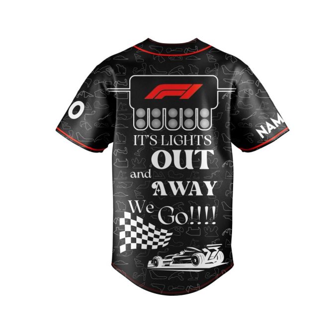 Custom F1 Racing Shirt 2025 – Personalized Name & Number, Perfect For Formula 1 Fans! - Image 4