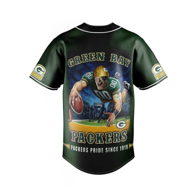 Green Bay Packers Fan Jersey - Bold Design For True Fans , Unique Football Apparel - Image 3