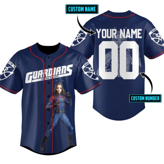 Customize Your Guardians Of The Galaxy Jersey – Add Name & Number!