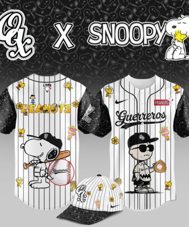 Snoopy X Guerreros Baseball Jersey – Peanuts Fan Collection