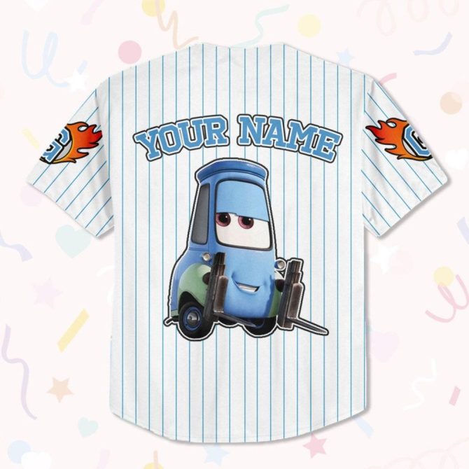 Custom Name Baseball Jersey - Kids, Youth, Adult - Personalized Cartoon Tee - Image 4