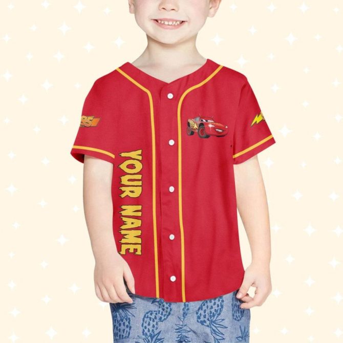 Custom Halloween Car Baseball Jersey – Kids/Youth/Adult – Personalized Name & Design - Image 5