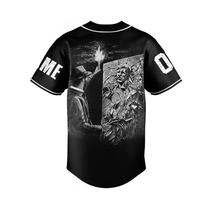 Customize Your Own Indiana Jones Themed Baseball Jersey - Legendary Design & Personal Touch - Image 3