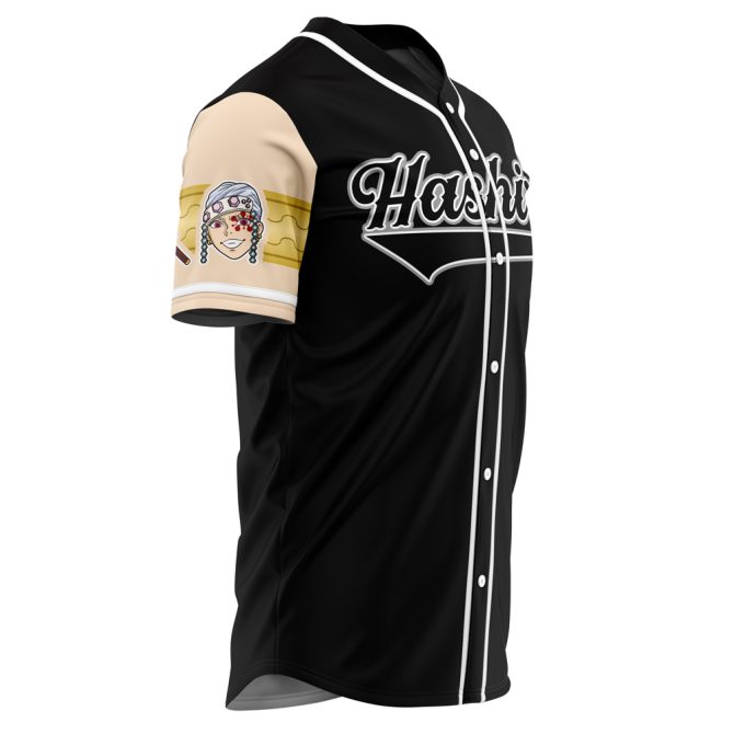 Anime-Inspired Black Baseball Jersey - Stylish & Comfortable Sportswear - Image 2