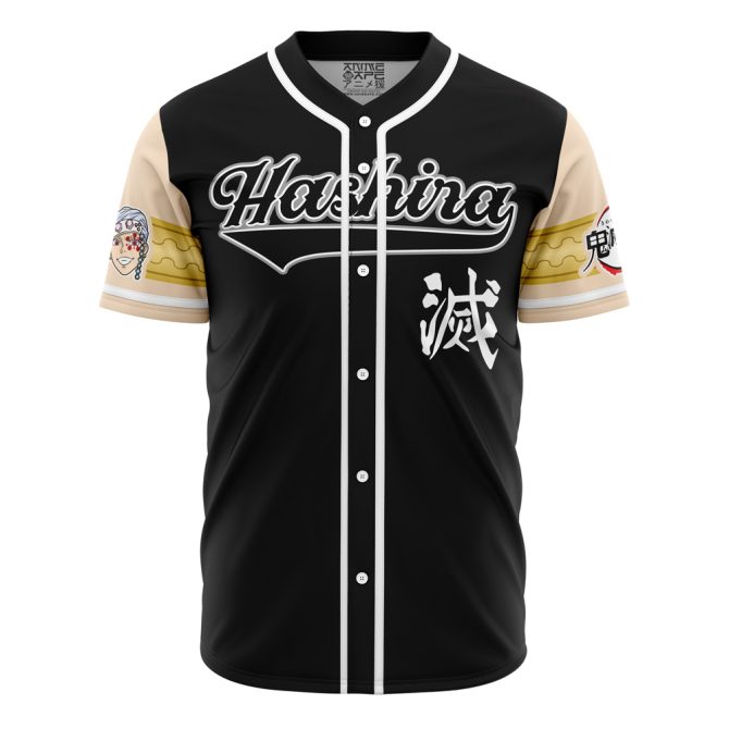 Anime-Inspired Black Baseball Jersey - Stylish & Comfortable Sportswear
