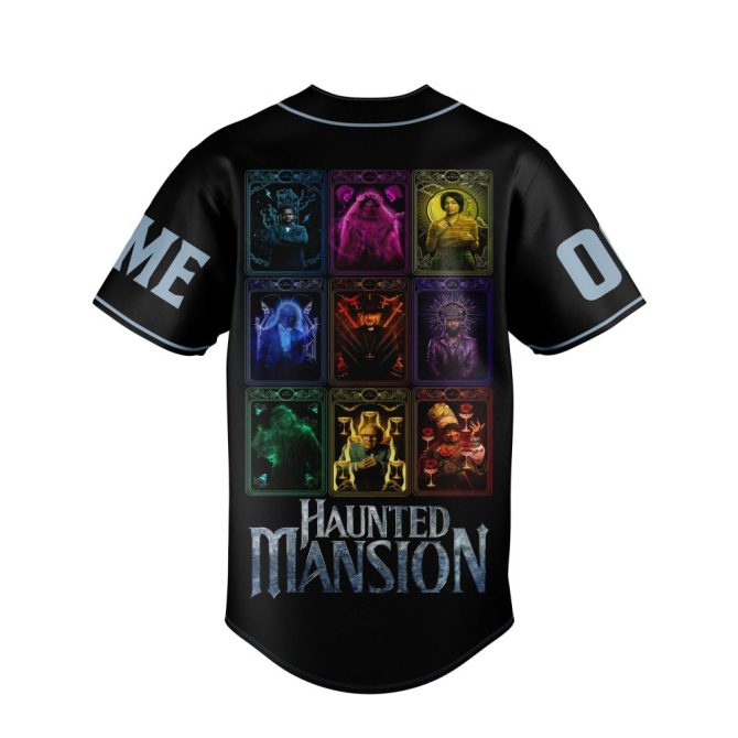 Customize Your Haunted Mansion Baseball Jersey - 20Th Anniversary Edition, Add Name & Number! - Image 3