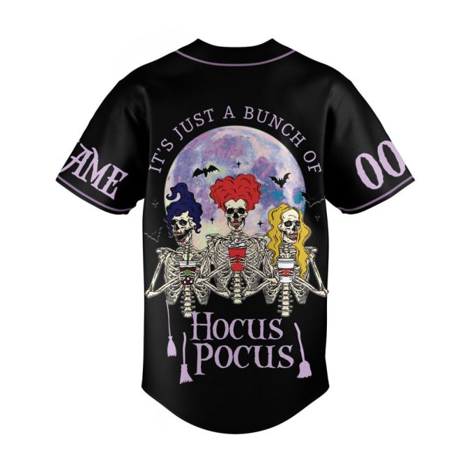 Custom Hocus Pocus Sanderson Sisters Jersey - Witch Museum Theme, Personalized Halloween Shirt - Image 3