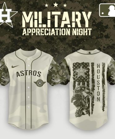 Limited Edition Houston Astros Military Appreciation Jersey - Show Your Support!