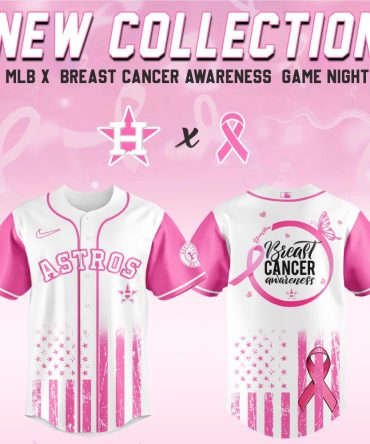 Astros Pink Mlb Jersey - Breast Cancer Awareness Edition