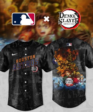 Demon Slayer X Houston Astros Limited Edition Baseball Jersey – Premium Anime Crossover For Fans