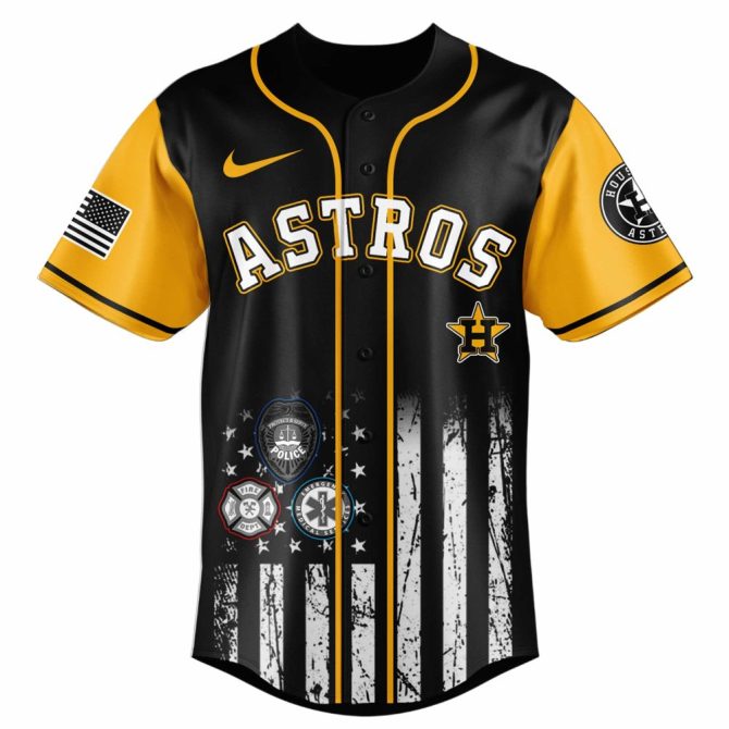 Astros First Responder Night Jersey - Honor Heroes With Exclusive Houston Design - Image 2