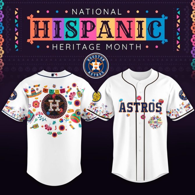 Celebrate Hispanic Heritage: Exclusive Astros Jersey - Limited Edition Design