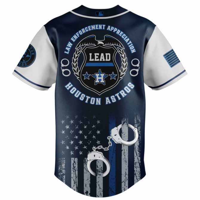 Astros Law Enforcement Appreciation Jersey - Honor & Style For Fans - Image 3