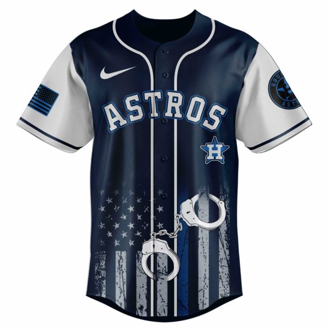 Astros Law Enforcement Appreciation Jersey - Honor & Style For Fans - Image 2