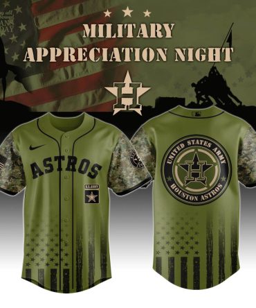 Astros Military Appreciation Jersey - Honor Veterans With Style, Limited Edition