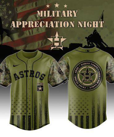 Limited Edition Astros Military Appreciation Jersey - Honor Veterans In Style