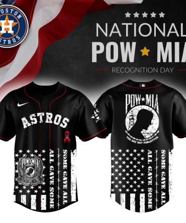 Limited Edition Astros Pow Mia Jersey – Honor & Style For National Recognition Day