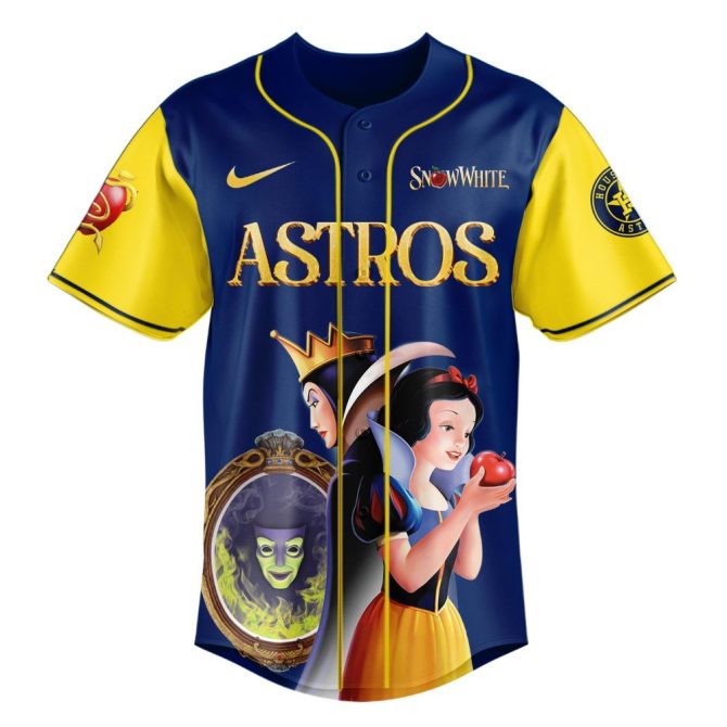Astros Mlb Jersey - Snow White Disney Collaboration , Limited Edition - Image 2