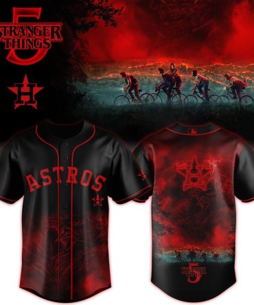 Astros X Stranger Things Limited Edition Jersey - Ultimate Fan Gear!