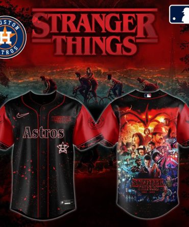 Astros X Stranger Things Limited Edition Jersey - Official Mlb Gear