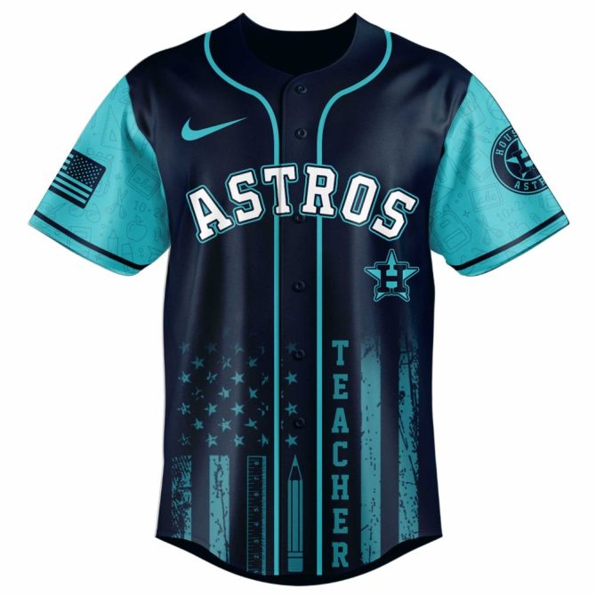 Astros Teacher Appreciation Jersey – Celebrate Educators In Style! - Image 2