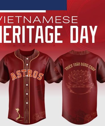 Celebrate Vietnamese Heritage Day With Astros Jersey - Limited Edition Design!
