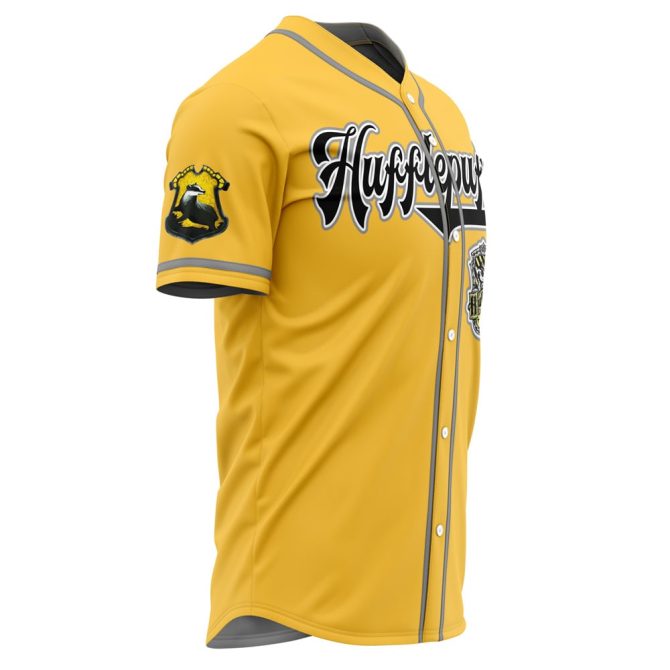Custom Hufflepuff Quidditch Jersey - Personalized Name & Number - Unisex Golden Sports Shirt - Image 4