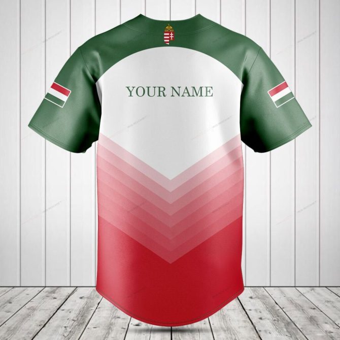 Hungary Baseball Jersey - Stylish National Team Fan Apparel For Sports Enthusiasts - Image 2