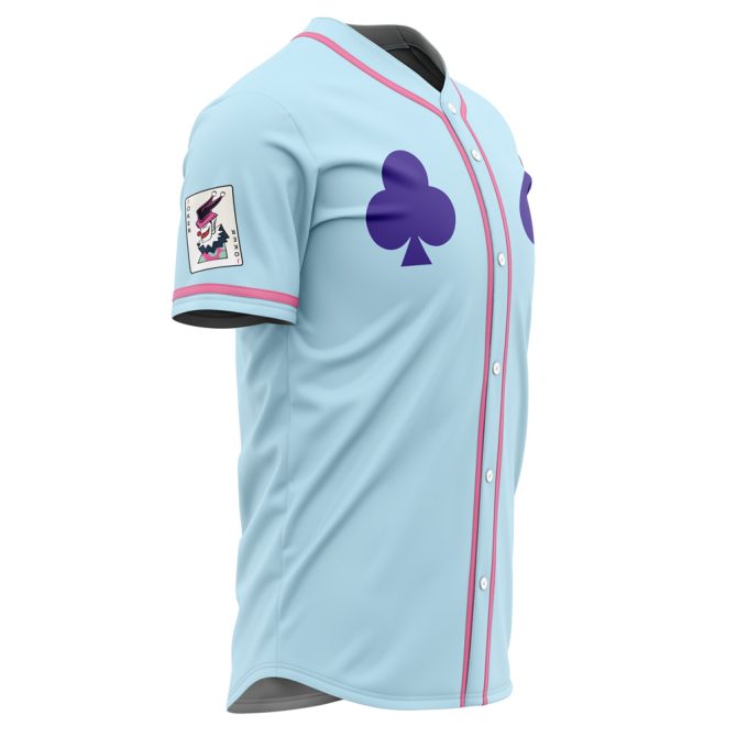 Custom Anime Baseball Jersey - Personalized Name & Number - Unique Card Suit Design - Image 4