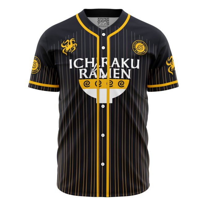 Custom Anime Baseball Jersey - Ichiraku Ramen Design, Personalized Name & Number, Great Gift! - Image 2