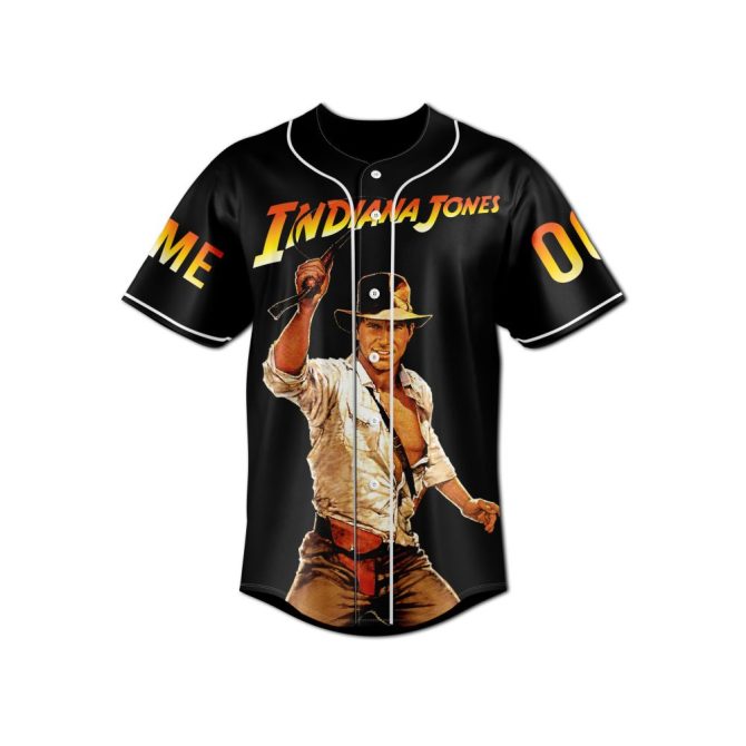 Custom Indiana Jones Raiders Jersey – Personalized Name & Number – Adventure Awaits! - Image 2