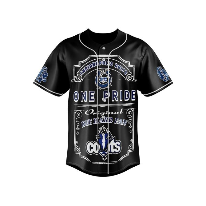 Authentic Indianapolis Colts Fan Jersey - Bold Design, Perfect For Die-Hard Supporters! - Image 2
