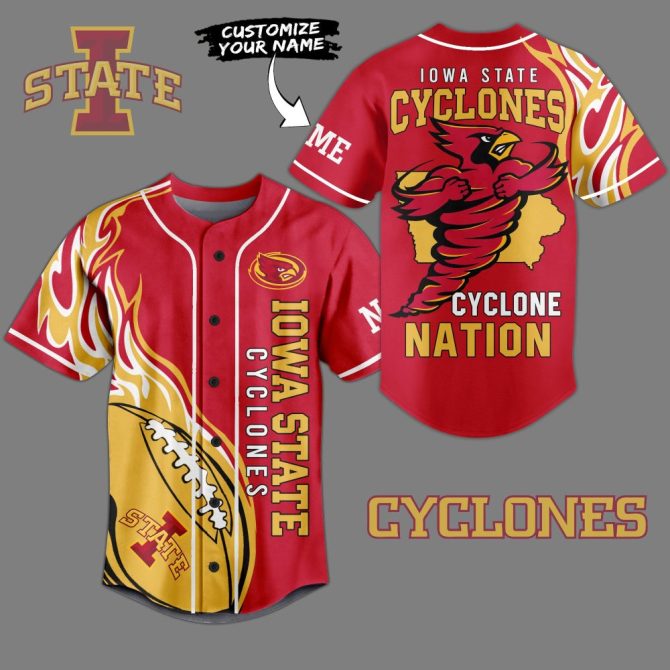 Custom Iowa State Cyclones Jersey – Personalized Fan Gear For Cyclone Nation