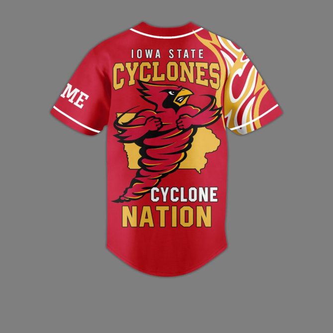 Custom Iowa State Cyclones Jersey – Personalized Fan Gear For Cyclone Nation - Image 3