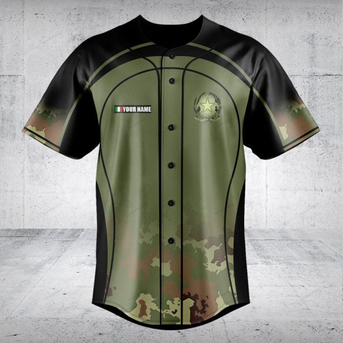 Customizable Camo Baseball Jersey – Personalize Your Style Today!
