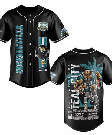 Jacksonville Jaguars Team Spirit Baseball Jersey – Bold Design, Perfect For Fans!