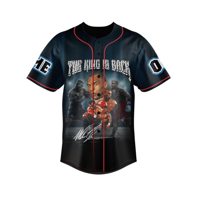 Customizable 'The King Is Back' Jersey - Limited Edition Event Shirt With Iconic Matchup Design - Image 3