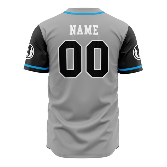 Custom Star Wars Jedi Baseball Jersey - Personalize Your Name & Number - Image 3