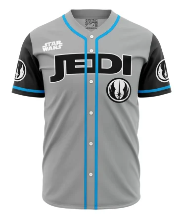 Star Wars Jedi Baseball Jersey - Unisex Sportswear Tee With Jedi Logo - Cool & Comfy Fan Gear