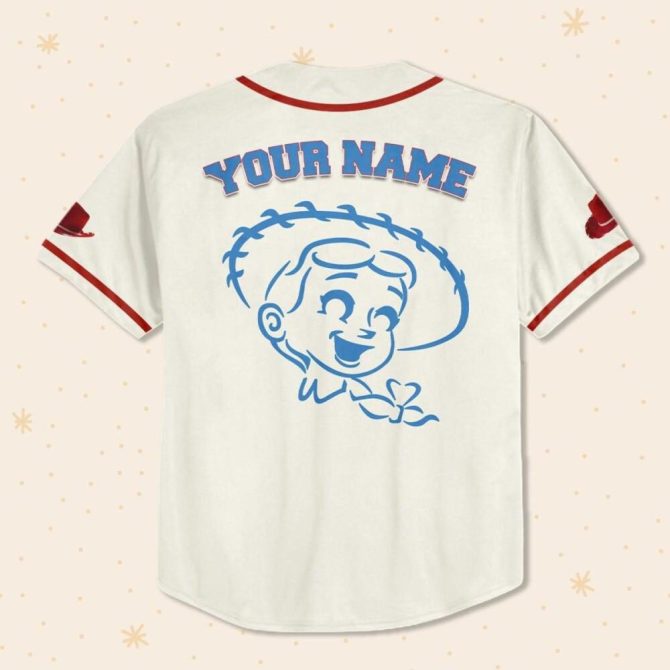 Custom Toy Story Baseball Jersey - Kids/Youth/Adult Sizes - Personalize Your Name! - Image 4