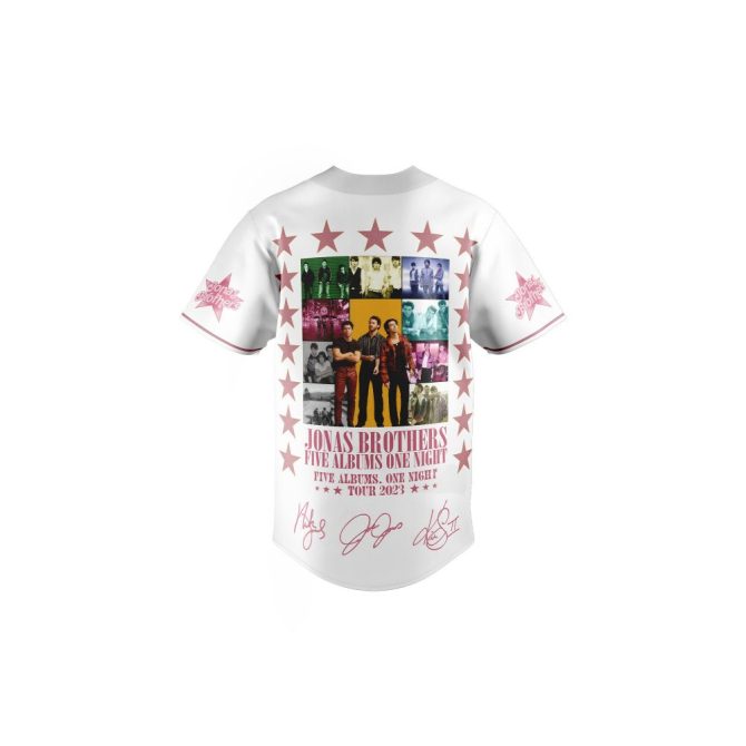 Limited Edition 2023 Tour Baseball Jersey - Stylish Apparel For Fans - Image 3