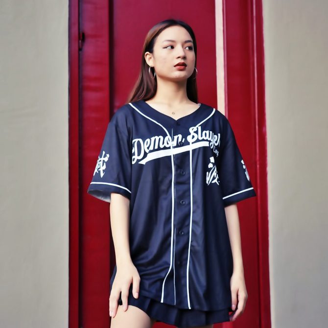 Demon Slayer Corps Baseball Jersey - Stylish Anime Fan Apparel - Image 2