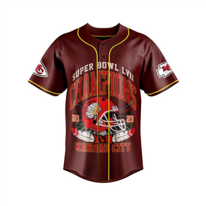 Limited Edition Kansas City Super Bowl Champions Jersey - Celebrate 3-Time Victory! - Image 2