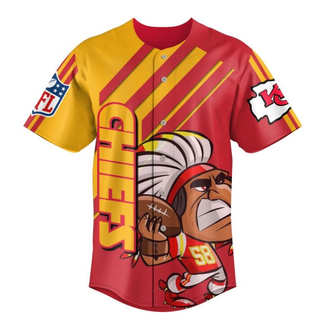Custom Chiefs Kingdom Jersey - Personalize Your Name & Number - Perfect Gift For Fans! - Image 2