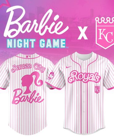 Limited Edition Barbie X Kc Royals Jersey - Perfect For Fans & Collectors!